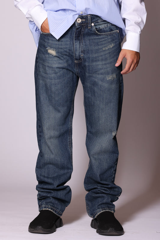 Jeans Berna Straight Fit Destroy