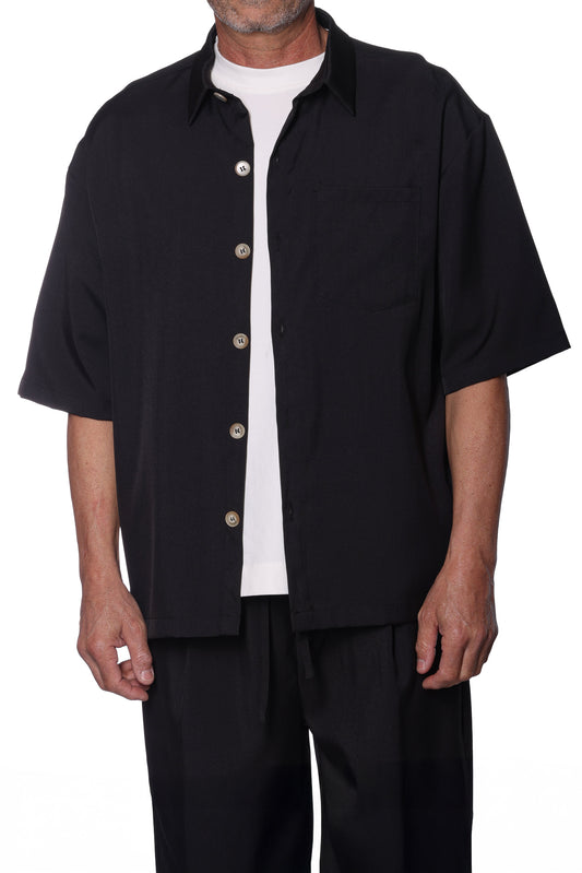 Camicia Over Nera Imperial