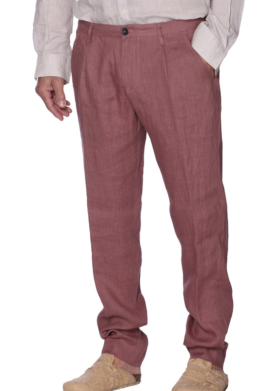 Pantalone Lino Cipolla Altatensione