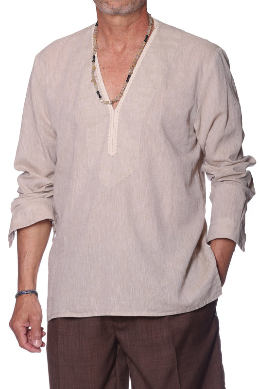 Camicia Misto Lino Serafino Officina36