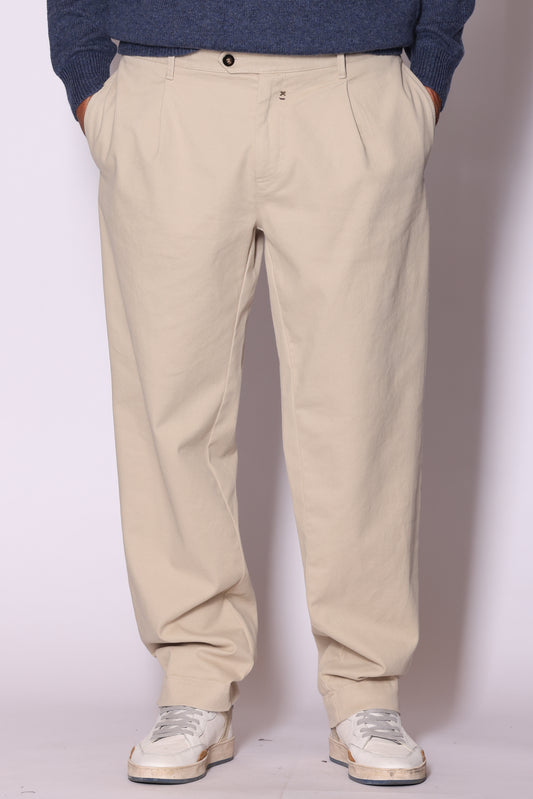 Pantalone Altatensione Acciaio K Beige