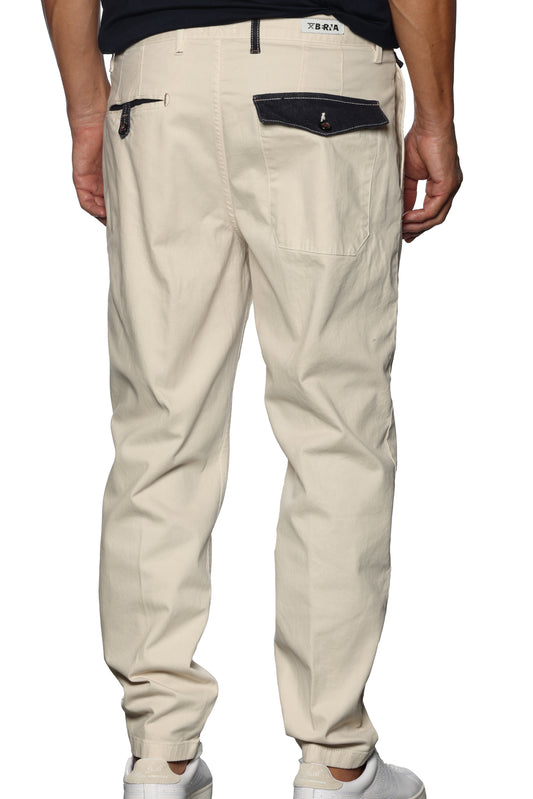 Pantalone Cropped Panna Berna
