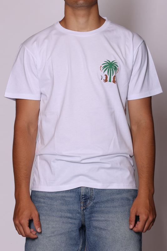 T-Shirt Berna Palma e Leopardi