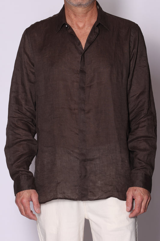Camicia Berna colletto Lino