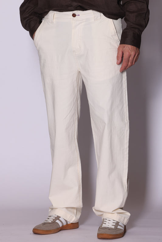 Pantalone Berna Regular Lino
