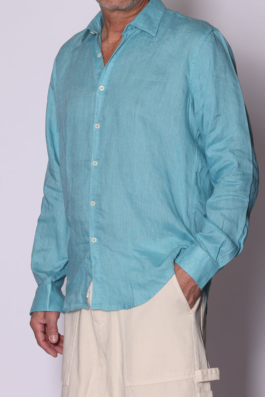 Camicia Altatensione colletto Lino