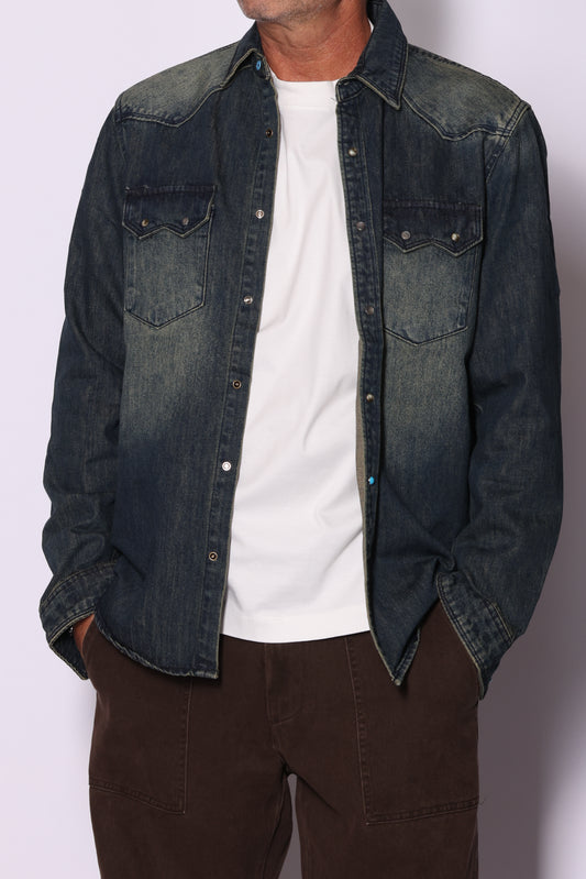 Camicia Berna Western Denim