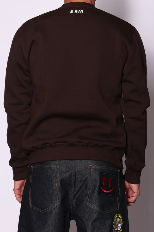 Felpa Berna Basic Moro