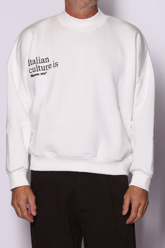 Felpa Berna Italian Culture
