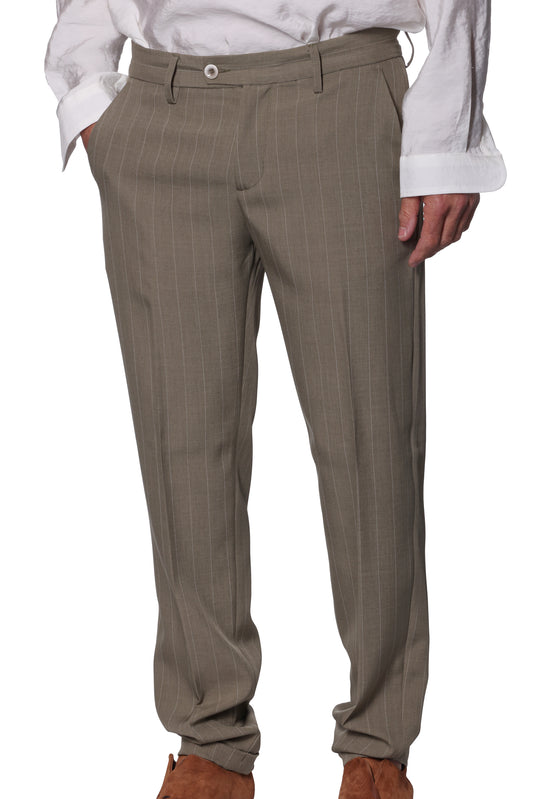 Pantalone Gessato Altatensione