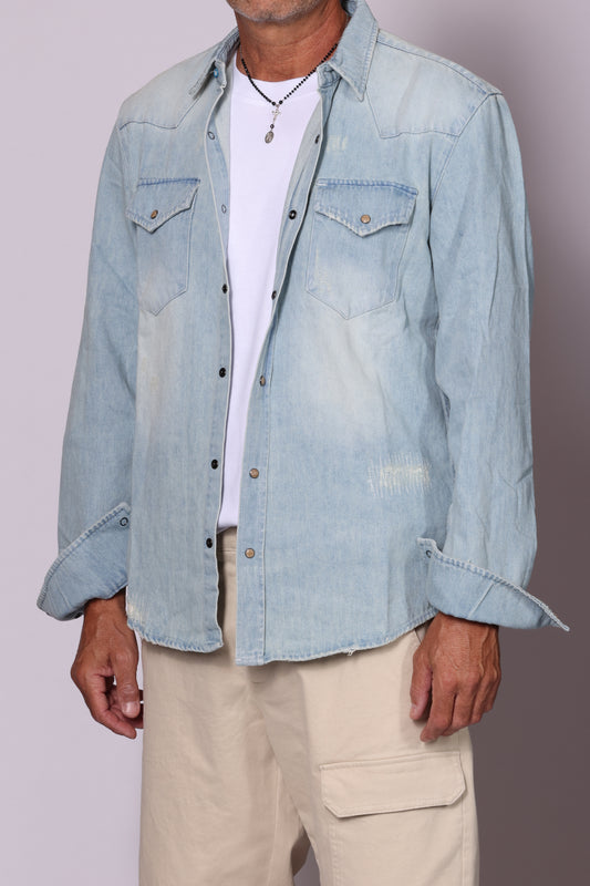 Camicia Berna Denim Western